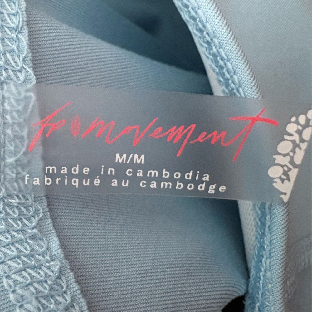 FP Movement by Free People Back-It-Up Onesie in Powder Blue - Picture 8 of 9